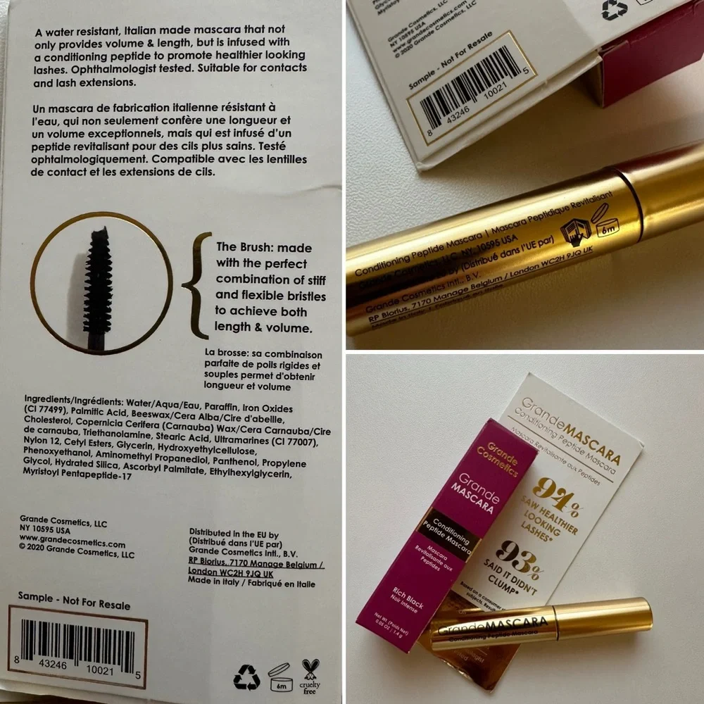 Luxury Mascara Lash Variety Bundle | NEW - GRANDE | TARTE | LANCOME